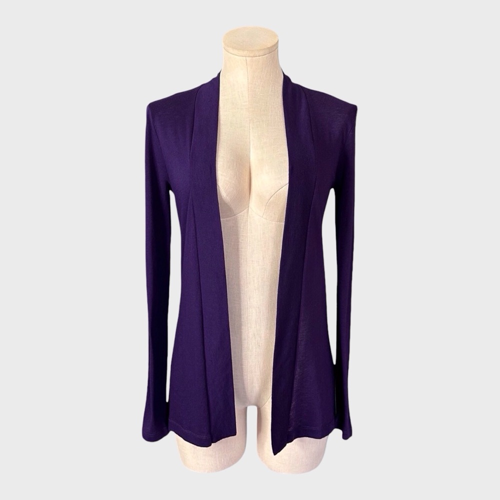 J Crew Always Open-Front Lightweight Knit Cardigan